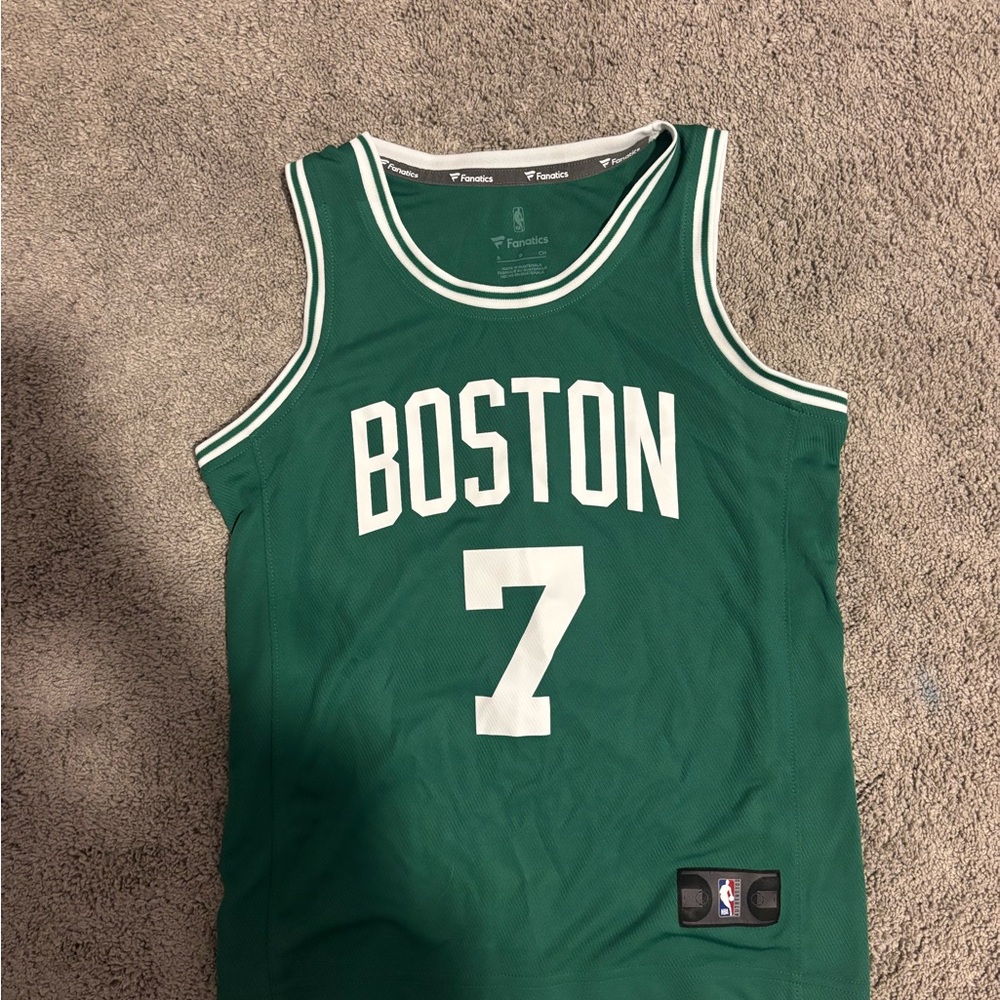 Fanatics Boston Green Basketball Jersey